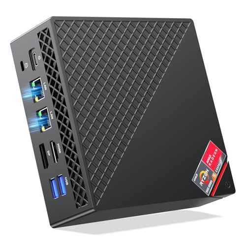 NiPoGi AM06Pro Mini PC Ryzen 7 5800U (hasta 4.4GHz, 8C/16T),16GB